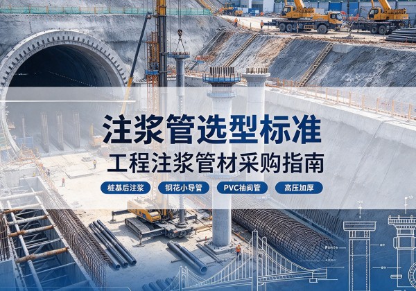 砚山注浆管选型标准